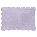 Bawełniana podkładka prostokątna CARMEN fioletowa lawendowa 35x50 cm
