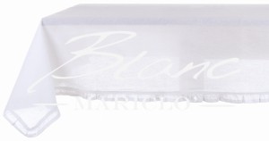 Obrus INFINITY biel 150 x 240 cm