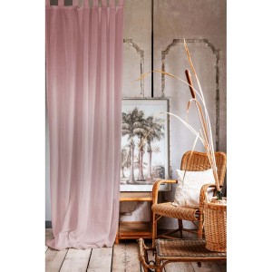 Firana BIRKIN 140x290 cm różowa Blanc MariClo'