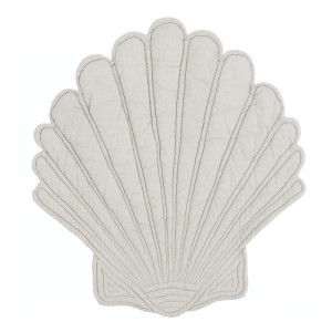 Podkładka SHELL szarobeżowa