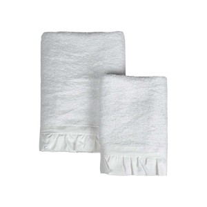 Komplet ręczników SOGNO biały 40x60 + 60x110 cm Blanc MariClo'