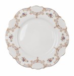 Komplet 6 porcelanowych talerzyków DAPHNE Blanc MariClo' 