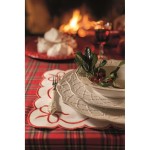 Komplet 2 talerzy obiadowych CRAQUELLE